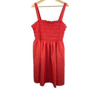 Torrid NWT Mini Smocked Tube Rose of Sharon Dress Size 2X
